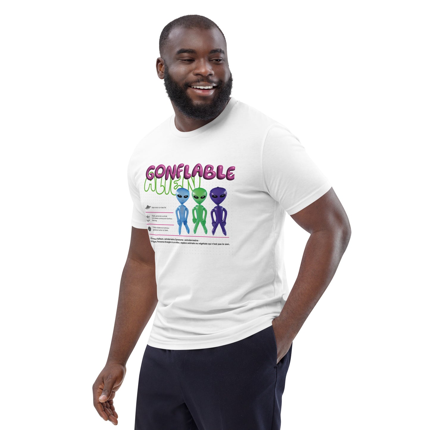 T-shirt unisexe en coton biologique