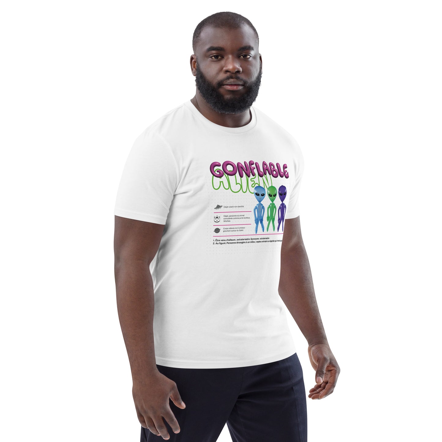 T-shirt unisexe en coton biologique